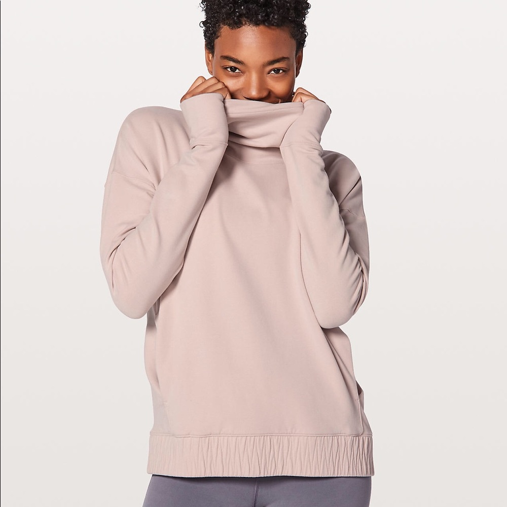 Lulu🍋 stress less pullover. Worn 1x have tags sz8